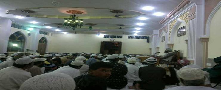 Majlis-e-Milad un Nabi(PBUH) at Khanqua-e-Shujaiya, Hyderabad(A.P.), India.